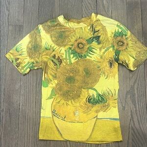 Urban Outfitters National Gallery Van Gogh Sunflowers Tee